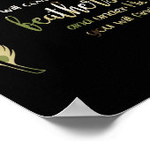 Poster Retro He Will Cover You With His Beathers Jesus Re (Coin)