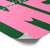 Poster Retro "Home Sweet Home" Bold Typography (Coin)