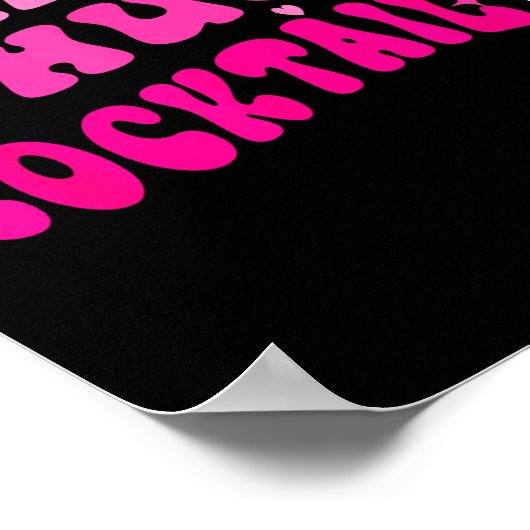 Poster Retro I Need A Huge Tail Funny Party Drinking Gift (Coin)