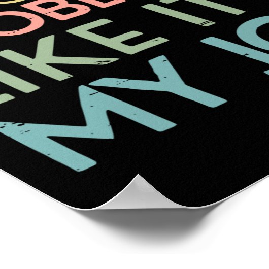 Poster Retro I Solve Math Problems Like It's My Job Back  (Coin)