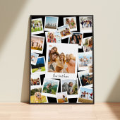 Poster Retro Instant Film Picture 21 Photo Collage