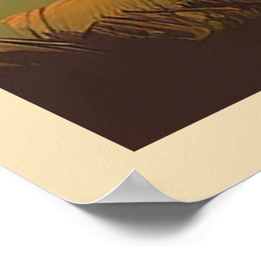 Poster Retro Islande Adventure Islande (Coin)