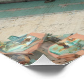 Poster Retro Isometric Grocery Store Pixel Art (Coin)