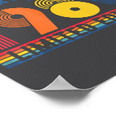 Poster Retro January 1986 Limited Edition 40 Year Old 40t (Coin)