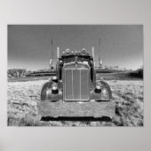 Poster Retro Kenworth Frontal (modifier #1) (Devant)