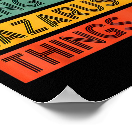 Poster Retro Lazarus Quote Fun Identity Expression Graphi (Coin)