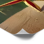 Poster Retro les années 50 Merry Bright Christmas Candy C (Coin)