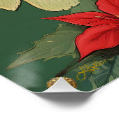 Poster Retro les années 50 Tropical Christmas Princesse (Coin)