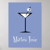 Poster Retro Martini (Devant)