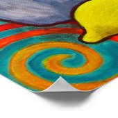 Poster Retro Martini par Lisa Lorenz (Coin)