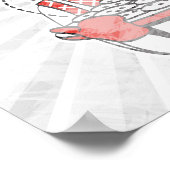 Poster rétro ménagère (Coin)