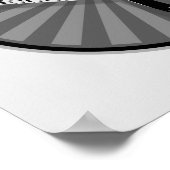 Poster Retro microphone graphic (Coin)