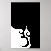 Poster Retro Mod Woman (Devant)