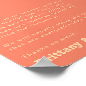 Poster Rétro moderne | Cérémonie de débranchement de cora (Coin)