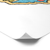 Poster Retro New Jersey Cape May Atlantic City Souvenir (Coin)