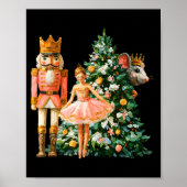 Poster Retro Nutcracker Ballet Nk Christmas Xmas Vibes Wo (Devant)