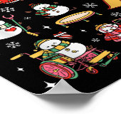 Poster Retro Occupational Therapy Christmas Snowman Ot Ot (Coin)