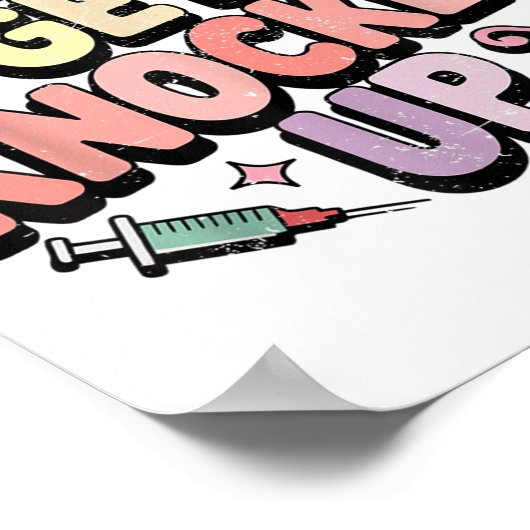 Poster Retro On assomme Le Transfert De Fertilité Ivf (Coin)