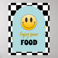 Retro One Happy Dude Birthday Profitez d'un signe