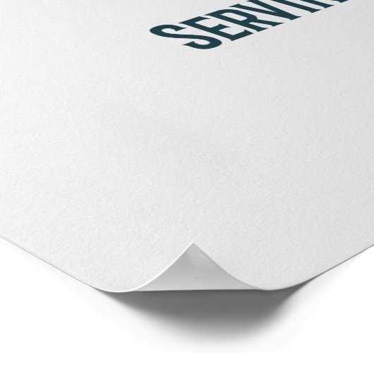 Poster Retro Palm Springs Tiki Lounge Imprimer sur Brown (Coin)