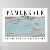 Poster Retro Pamukkale (Devant)