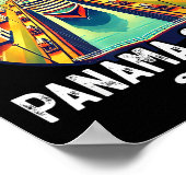 Poster Retro Panama C Panama Waterway Sailing Cruising 20 (Coin)