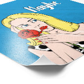 Poster Rétro Peut-Être Femme (Coin)