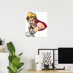 Poster Retro Pool Player Vintage Billard Sports