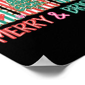 Poster Retro Preppy Merry And Bright Girly Coquette Chris (Coin)