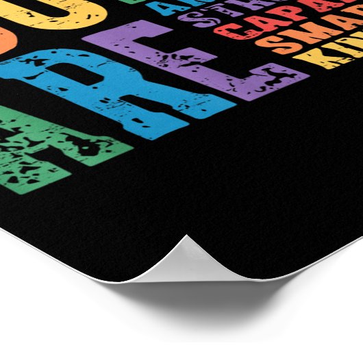 Poster Retro Pride Mental Health You Are Enough Brave Wor (Coin)