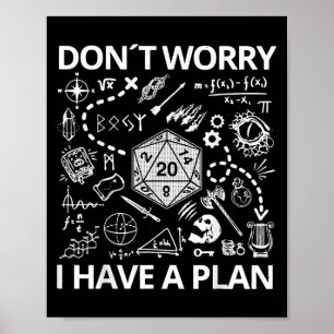 Poster Rétro Quelle Partie De Ne Comprenez-Vous Les Maths