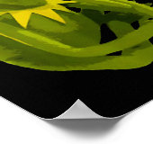 Poster Retro Quote Its Not Easy Being Green Funny Frog An (Coin)