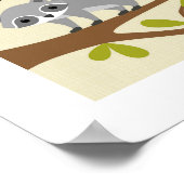 Poster Retro Racoon (Coin)