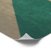 Poster Rétro Restez Calme Et Continuez (Coin)