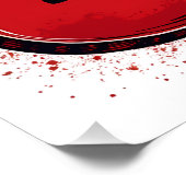 Poster Retro Rock Guitare Classique Musique Nostalgie Des (Coin)