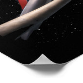 Poster Retro Sci-Fi Fantasy Space Astronauts Art (Coin)