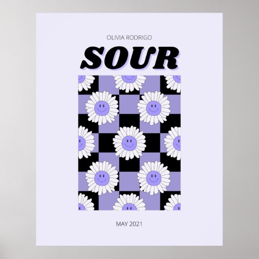 Poster Retro Sour (Devant)