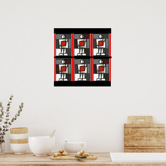 Poster Rétro soviétique (Cuisine)