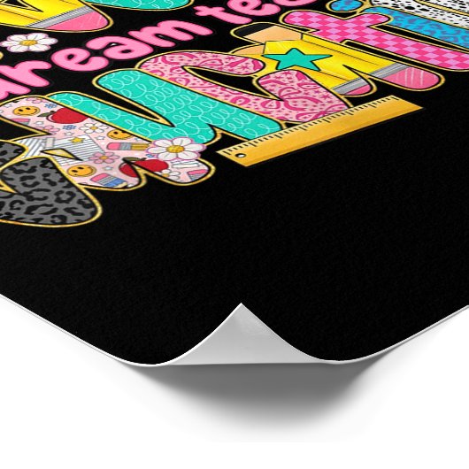 Poster Retro Special Education Squad Dream Team Sped Teac (Coin)