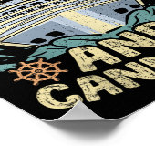 Poster Retro Style I Like Big Boats And I Cannot Lie Crui (Coin)