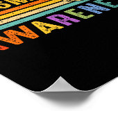 Poster Retro Sunset Autism Awareness Neurodiversity Spect (Coin)