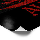 Poster Retro Sunset International Cat Day (Coin)