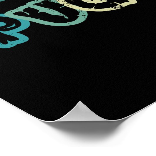 Poster Retro Sunset Puzzle (Coin)