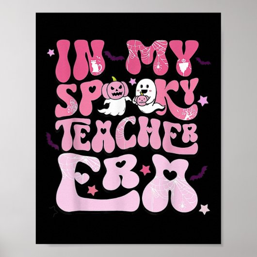Poster Retro Super Dans Mon Époque De Professeur Éffrayan (Devant)