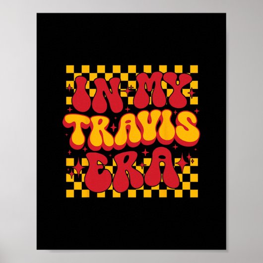 Poster rétro super dans mon époque de voyage (Devant)