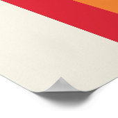 Poster Retro Swim Bike Run Triathlon Icon Series (Coin)