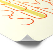 Poster Retro-Synthwave 80s Surf (Coin)