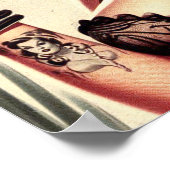 Poster Retro Tatto Goth Girl (Coin)