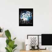 Poster Retro The STYX Band Classic Music Gift pour fans (Bureau à domicile)