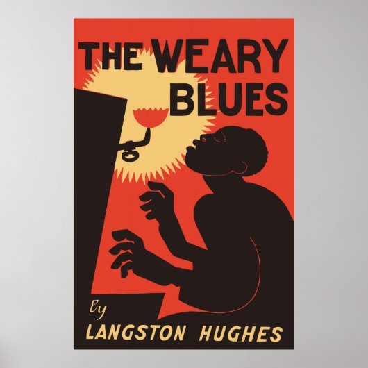 Poster Retro The Weary Blues (musique) (Devant)